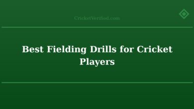 Best Fielding Drills for Cricket Players