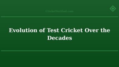 Evolution of Test Cricket Over the Decades
