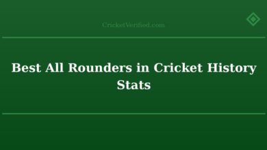 Best All Rounders in Cricket History Stats