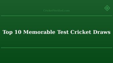 Top 10 Memorable Test Cricket Draws