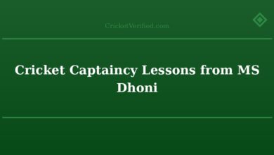 Cricket Captaincy Lessons from MS Dhoni